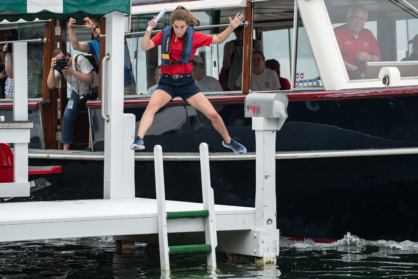 Molly McEneany Mail boat jumper
